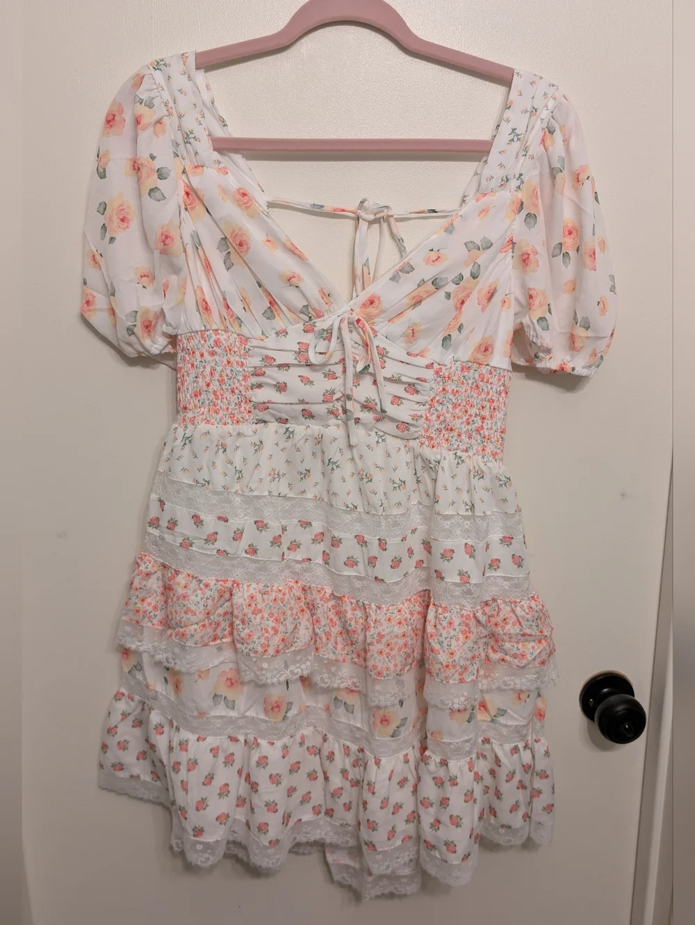 NWT Altar'd State Adley Mini Floral Dress - Picture 3 of 4